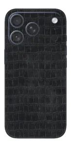 Carbon Black Crocodile - Mobile 3M Premium Skins (Leather Series) design